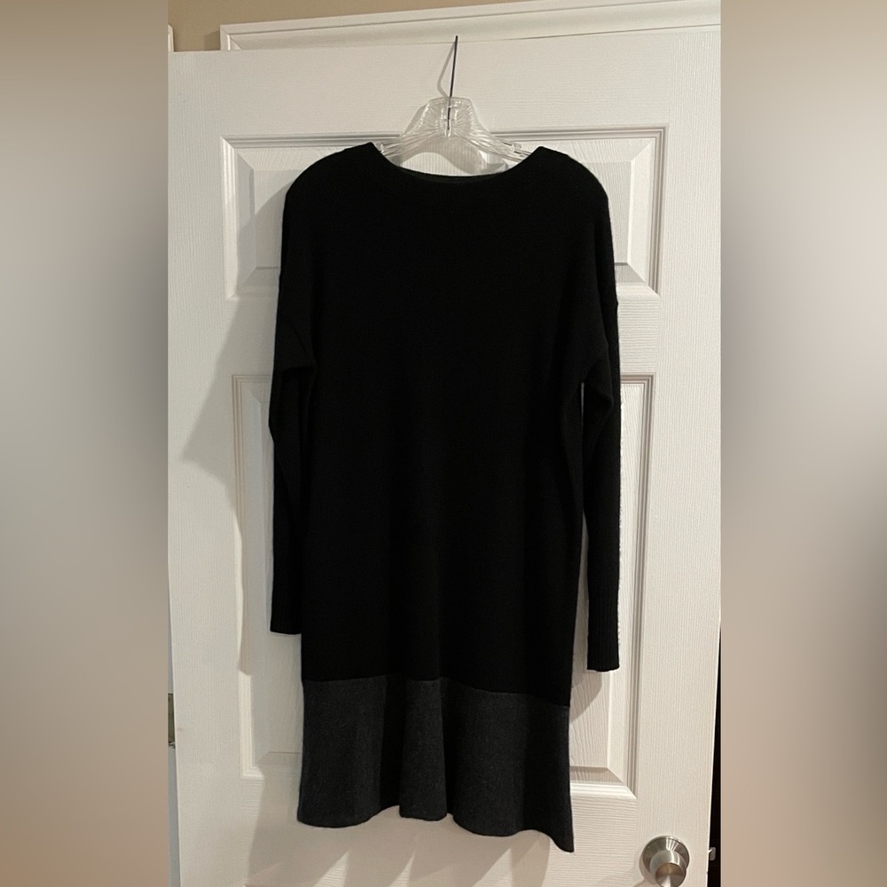 White & Warren cashmere dress